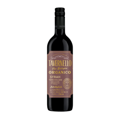 Rượu Vang Ý Tavernello Organico Syrah Terre Siciliane