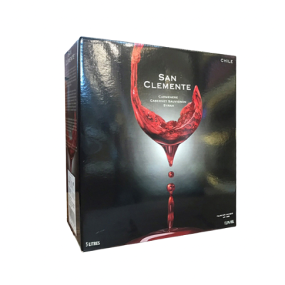 Vang bịch Chile San Clemente 5 Lít